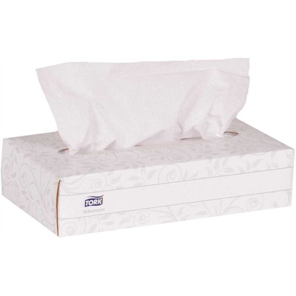 Tork 2-Ply Advanced Flat Box Facial Tissue, 30PK TF6810